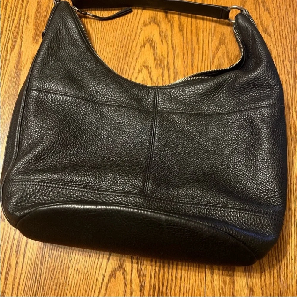 Calvin Klein Black Studded Hobo Bag
